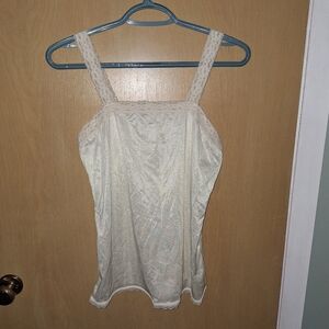 Vintage Queentex Lingerie Camisole Size  Pit To Pit 16 Inches